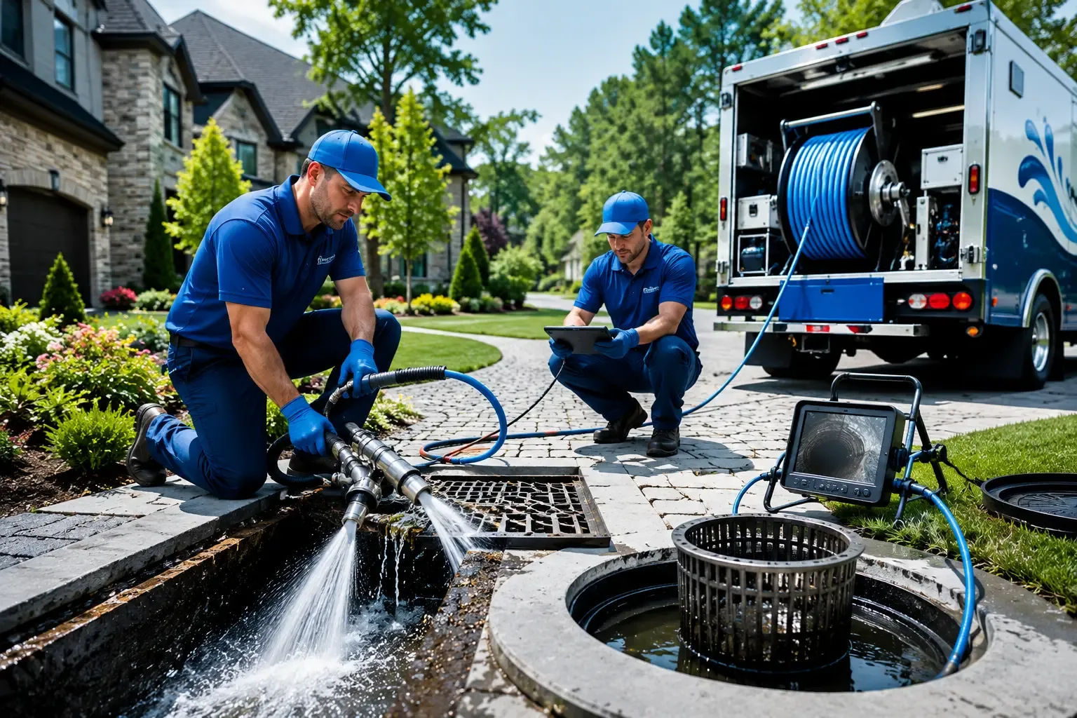 Local outdoor drain cleaning professionals in Menasha, WI