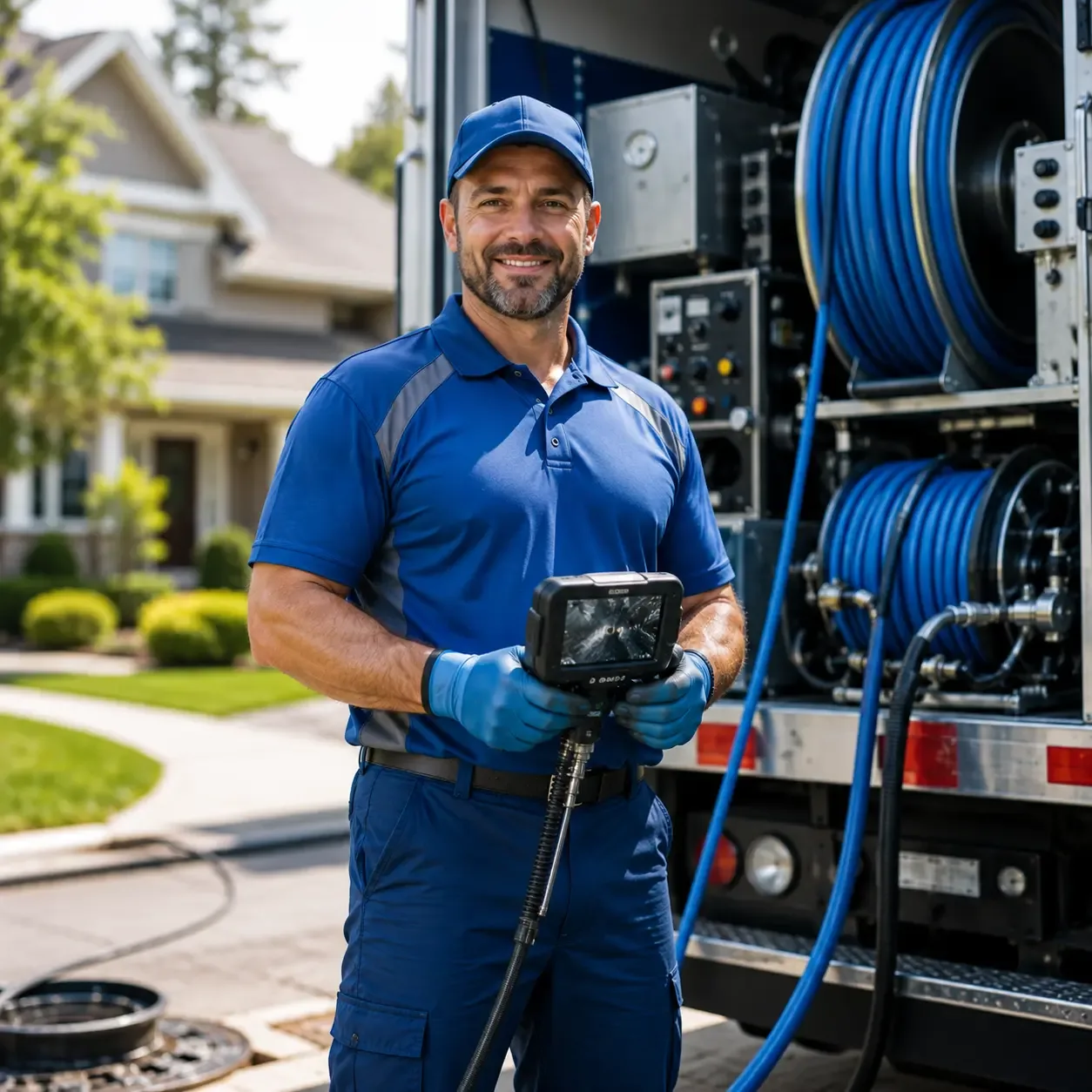 Local outdoor drain cleaning specialists in Menasha, WI